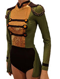 Army Jazz Dance Costume