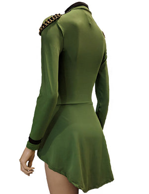 Army Jazz Dance Costume