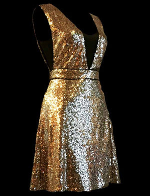 The Punk Ballerina Collection Sequin Gown